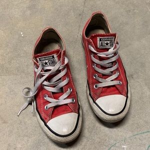 Red Low-Top Converse